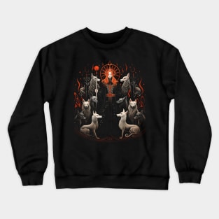 Freyja Norse Goddess Crewneck Sweatshirt